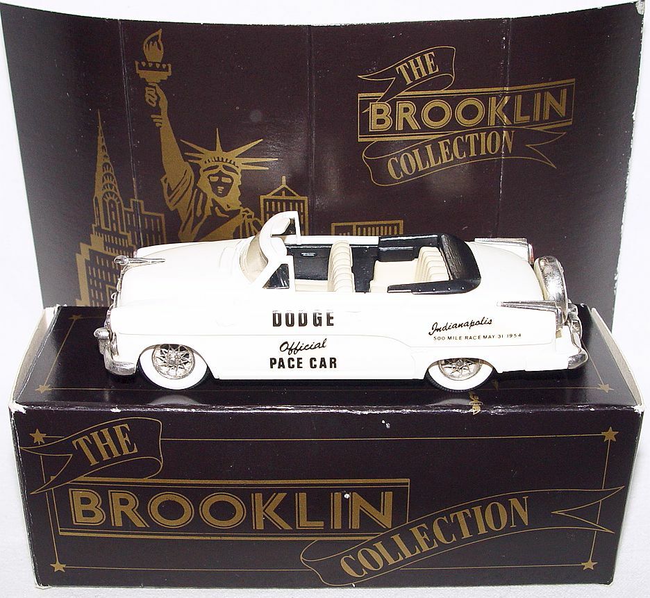 Brooklin Models 1:43 DODGE ROYAL CONVERTIBLE “INDIANAPOLIS” PACE CAR BRK.30a MIB
