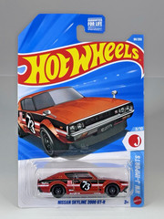 Hot Wheels Nissan Skyline 2000 GT-R HW J-Imports 3/10 Orange
