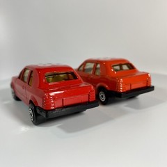 May Cheong ( MC / M.C. ) Toy Ford Escort 1.6i 1:64 Diecast Orange & Red “28”
