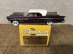 BROOKLIN MODELS 1/43 Diecast BRK57X 1960 LINCOLN CONTINETAL FACTORY SPECIAL
