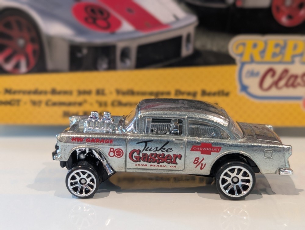 Replay the Classics Hot Wheels Loose Zamac ’55 Chevy Bel Air Gasser