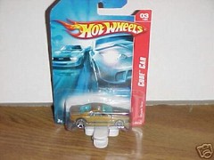 HW HOT WHEELS 07 CODE CAR SERIES #3 MUSCLE TONE (GOLD) HOTWHEELS TRACK READY