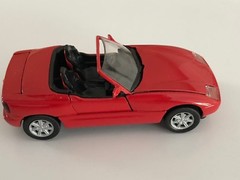 BMW Z1 Roadster Top Red with Dark Gray 1:43 scale model # 82 22 9 417 444