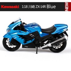 Maisto 1:18 Kawasaki Ninja ZX 14R Diecast Motorcycle Bike Model Collection gift