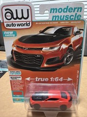 Auto World Orange 2019 Chevrolet Camaro ZL1 1LE 2021