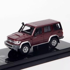 PARA64 1/64 Scale Toyota Land Cruiser LC76 Red Diecast Car Model Collection