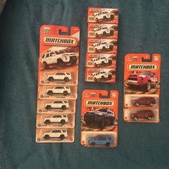 2023 MATCHBOX 70 YEARS ANNIVERSARY TOYOTA 4RUNNER LOT OF 13 Red, Blue, White