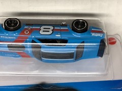 HOT WHEELS 68 MERCURY COUGAR X2. 2021 GREEN W/FLAMES & 2022 LITE BLUE ON CARD