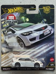 2025 Hot Wheels Premium Ronin Run 07 HONDA CIVIC TYPE R with Protector fd2 fl5