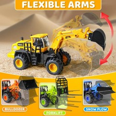 Construction Truck Toys for 3 4 5 6 7 8 Years Old Boys, Truck Vehicles Sand S…