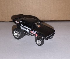 Muscle Machines Hot Wheels Don Prudhomme Black SNAKE III Zingers Custom