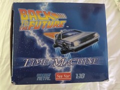 Sunstar Sun Star 1:18 Diecast Model Delorean Time Machine – SIlver (909H2710)