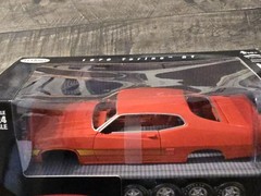 Testors 1970 FORD TORINO GT Orange 1:24 Ultra Detail Platinum Series Metal Model