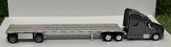 Kenworth T680 Sleeper Cab Gray Metallic 1/87 HO Tonkin Replicas