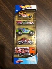 Hot Wheels 2002 Gift Pack 5 Diecast vehicles Speed Circus New