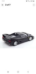 NEW 1/18 Ferrari F50 Hard Top 1995 Black Diecast Model Car KK Scale KKDC180982