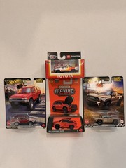 Toyota 1/64 Lot, Tacoma TRD Pro, 4 Runner, Sequoia TRD Pro, M2 1985 Toyota Truck