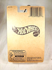 1991 Hot Wheels Blue Card Limited Edition RUBY RED PASSION Dark Red w/WW BW Sp