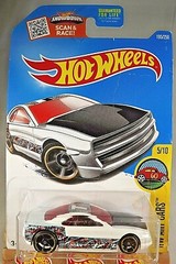 2016 Hot Wheels #195 HW Art Cars 5/10 MUSCLE TONE White Variant w/Black OH5 Sp
