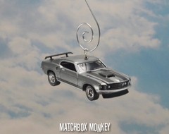 1969 Ford Mustang BOSS 429 1/64 Scale Custom Christmas Ornament Adorno John Wick