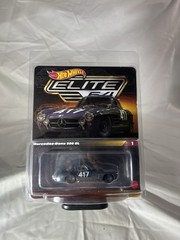 Hot Wheels Elite 64 Mercedes Benz 300SL 1/64 Car – Gray (HNG51)