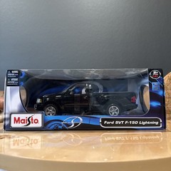 NIB 1:21 MAISTO BLACK FORD SVT F-150 LIGHTNING SPECIAL EDITION DIECAST RARE