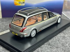 GLM 1/43 Jaguar XJ (X351) Hearse Wilcox Eagle Resin Car Model Silver Collection