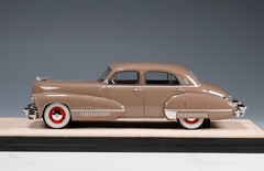1942 Cadillac Sixty Special Pawnee Beige in 1:43 scale by Stamp Models
