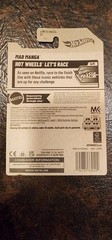 Hot Wheels Let’s Race Mad Manga 1:64 Diecast Car White/Red/Black Unopened