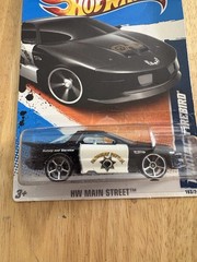 2011 Hot Wheels HW Main St. Pontiac Firebird 163/244 highway patrol Police 1:64