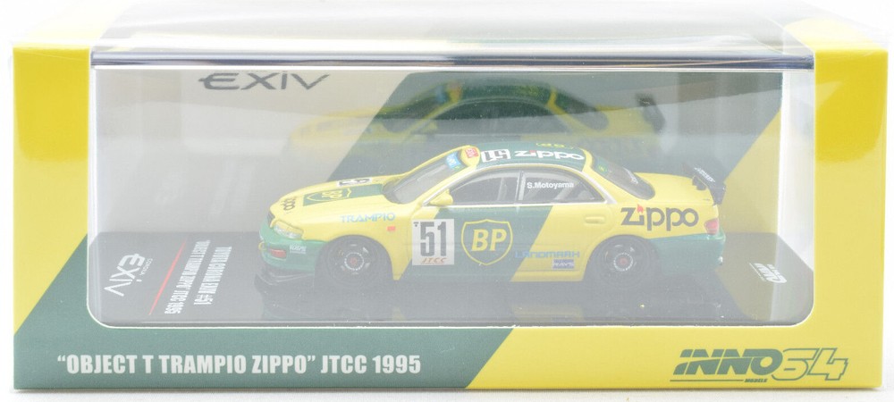 INNO64 “Zippo” Toyota Corona EXIV – 1995 JTCC 1:64 Scale Diecast Car