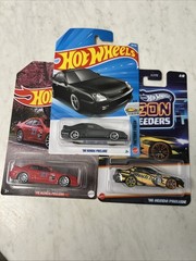 Hot Wheels ’98 Honda Prelude Red Automotive Themed JDM 1/5 New 2023 ++ 3 Lot