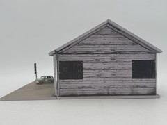 Bivitre Diorama Display Case Garage with LED Lights – 1:64 Diecast Car Display