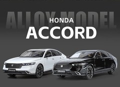 1:18 Honda Accord Sedan Diecast Model Collectible with Sound & Light Features