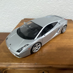 Maisto Lamborghini Gallardo Diecast Model Car Silver Collectible Replica