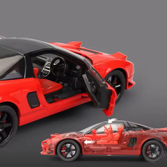 1:32 Honda Acura NSX NA1 Diecast Toy Car Pull Back Sound Light Model Gift