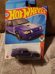 Hot Wheels 2022 M Case ‘84 Mustang SVO Purple Muscle Mania