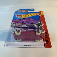 2014 Hot Wheels Night Storm Speedbox Van Purple #174