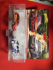 Hot Wheels Premium Car Culture 2 Pack 87 Ford Sierra Cosworth 93 Ford Escort RS