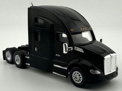 Black Kenworth T680 Sleeper 1/87 HO Logistics 68009 3.5″ Plastic Mini
