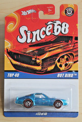 Hot Wheels 2007 Since ’68 Top 40 Blue Hot Bird #23 of 40