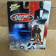 Johnny Lightning 007 40th Anniversary Sanchez’s Willys Jeep 1:64 Diecast White