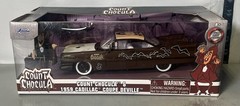 Jada 1:24 Hollywood Rides ‘59 Cadillac w/ Count Chocula 32204 Die cast ~NEW