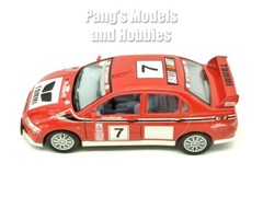 Mitsubishi Lancer Evolution VII Racing Livery 1/36 Scale Diecast Model