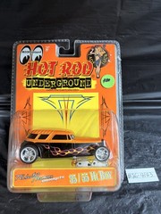 Toy Zone 1:43 Hot Rod Underground 35/55 Hi Boy Orange/Black Diecast 2005