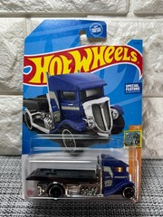 Hot Wheels HW Haulers 2/5 Fast-Bed Hauler 11/250 Special Feature Blue