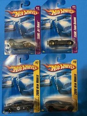Hot wheels car lot of 4 cars as seen in picture. (Lot#29)