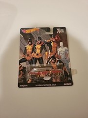 2019 Hot Wheels Premium Series – X-Men – Nissan Skyline Van 5/5 AS PICTURE NEW !