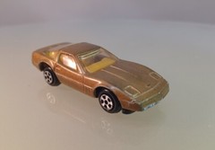 ERTL Chevrolet Corvette Replica Series, 1046G, Gold – 1/64 Scale