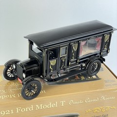 Precision Miniatures Boxed 1:18 Scale 1921 Ford Model T Ornate Carved Hearse